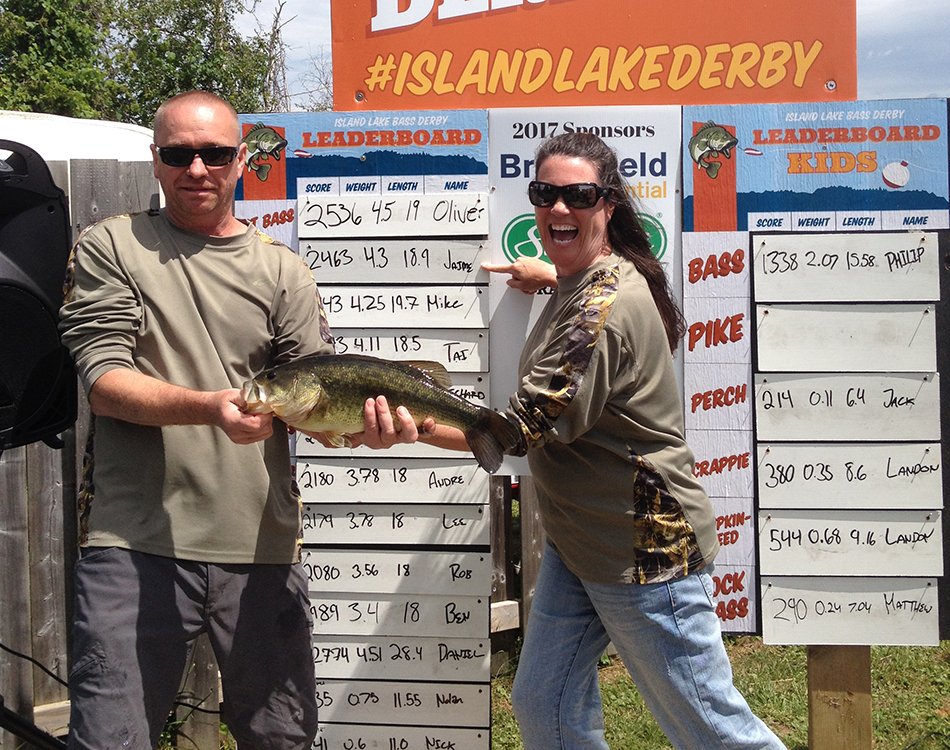 Island Lake Bass Fishing Derby 2017