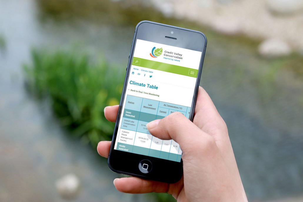 View real-time monitoring from mobile devices on CVC's website