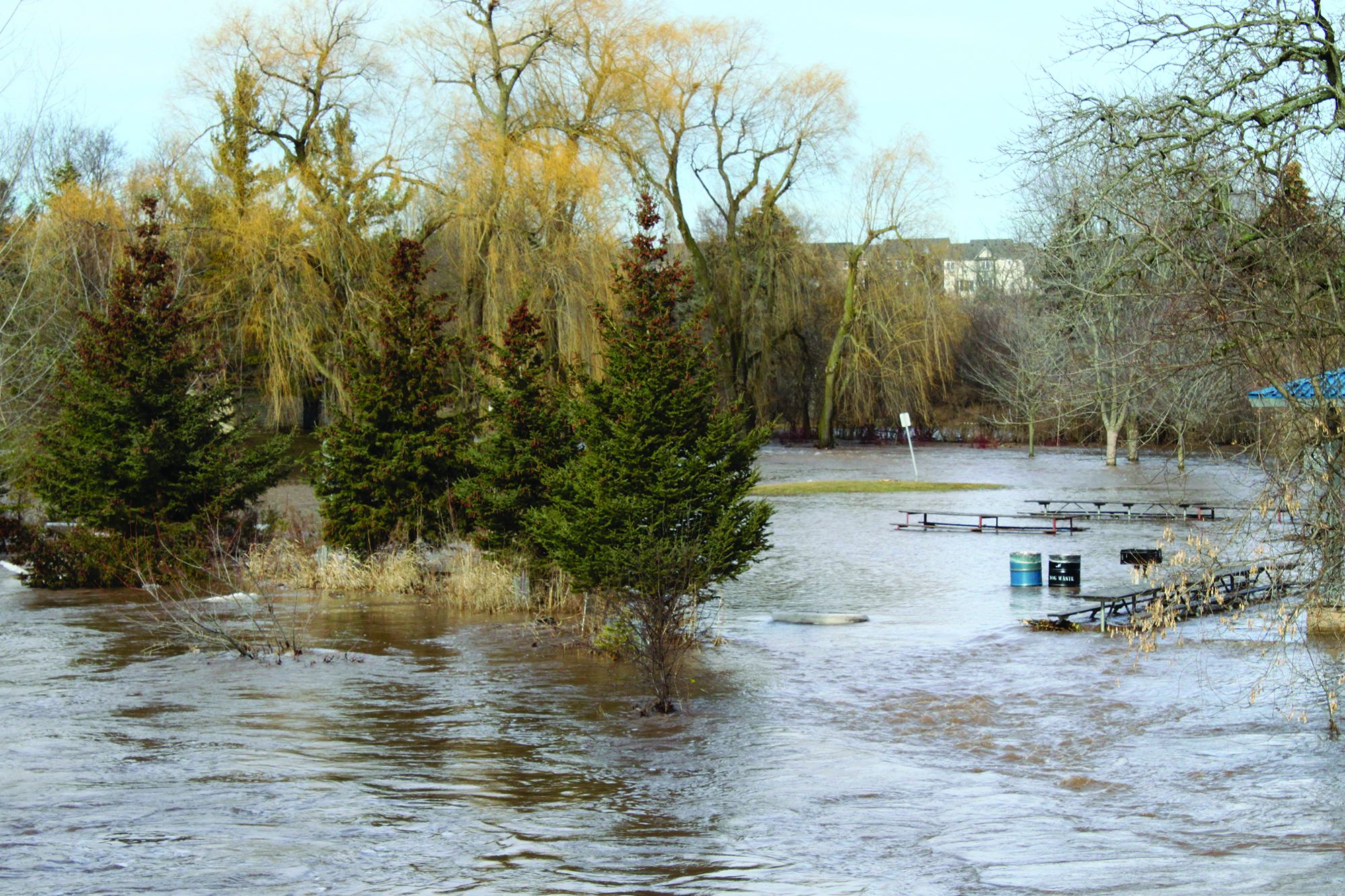 Flooding at Meadowvale Conservation Area